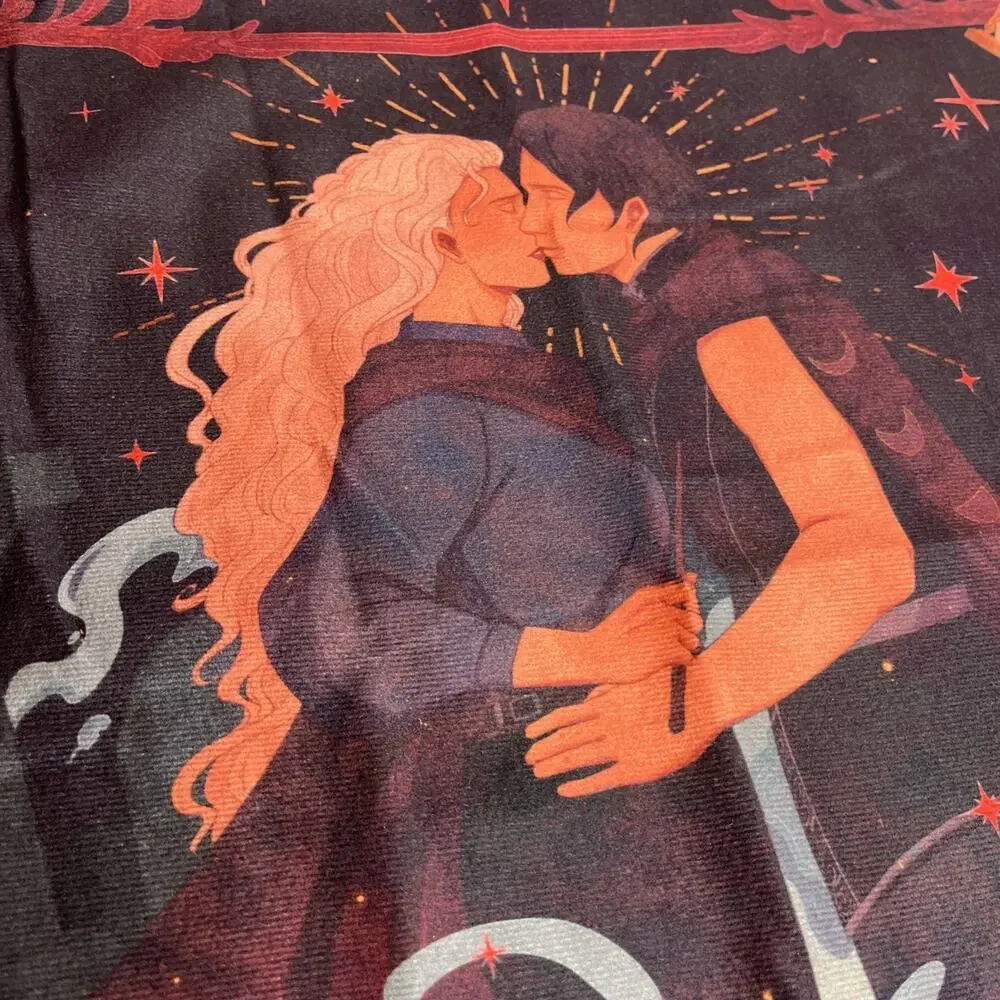 illumicrate “Cloaked In Betrayal” Pillow Cover Silvercloak L.K. Steven Romantasy